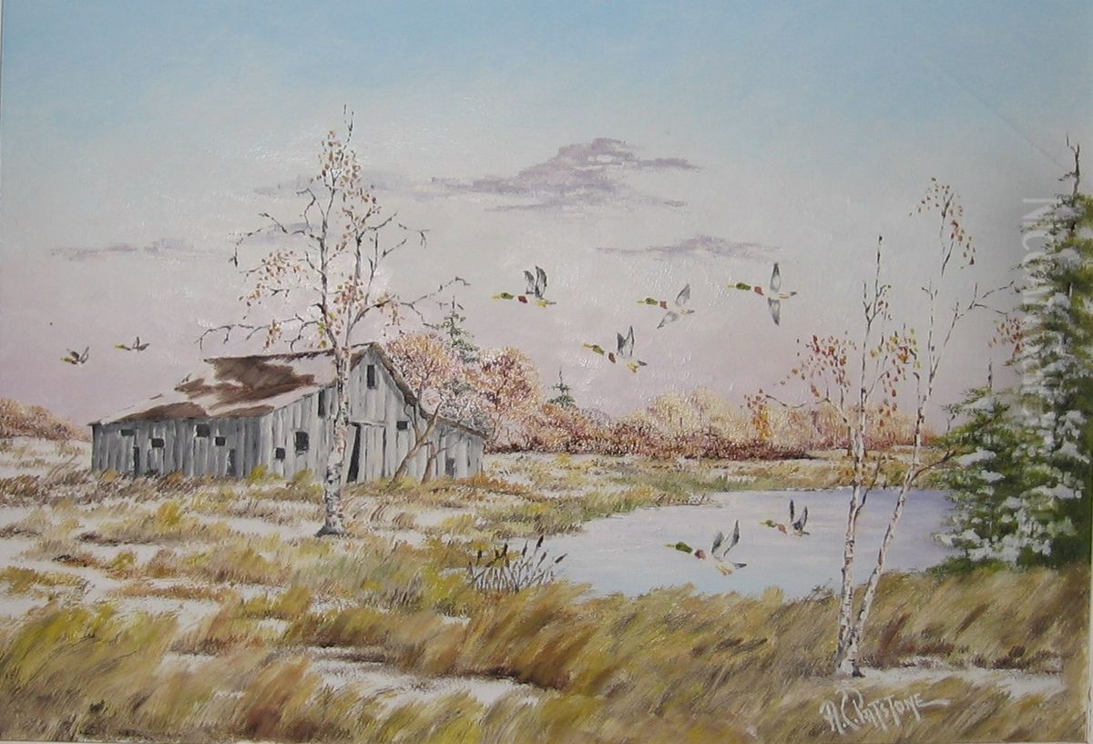 Heading South Oil Painting by Alfred C. Patstone