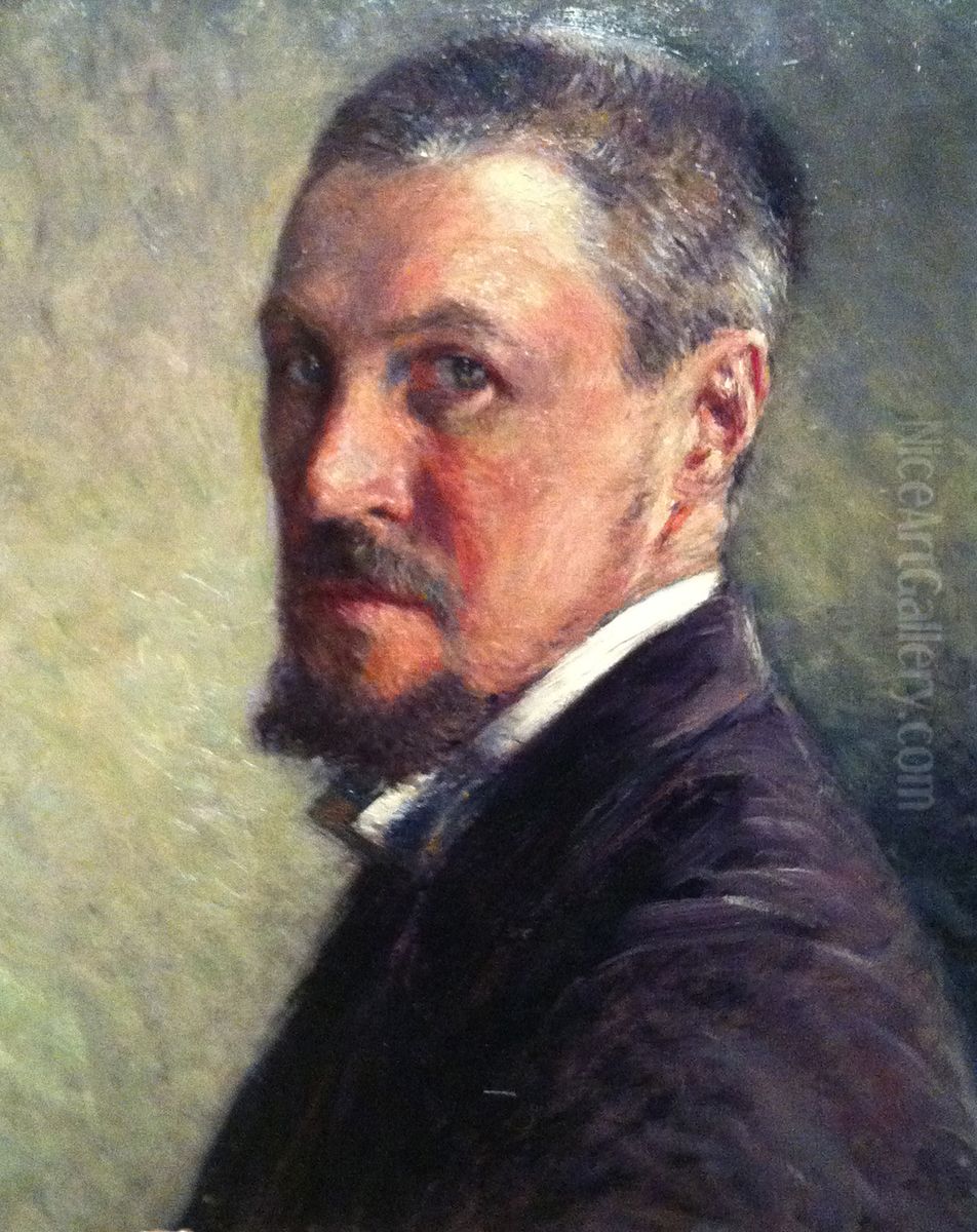 Self-portrait Oil Painting by Gustave Caillebotte