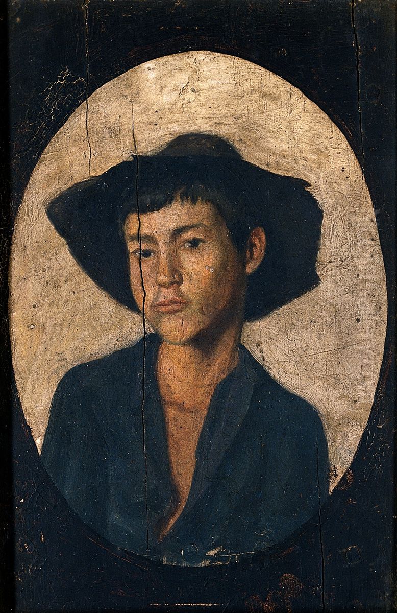 A boy Oil Painting by unknown