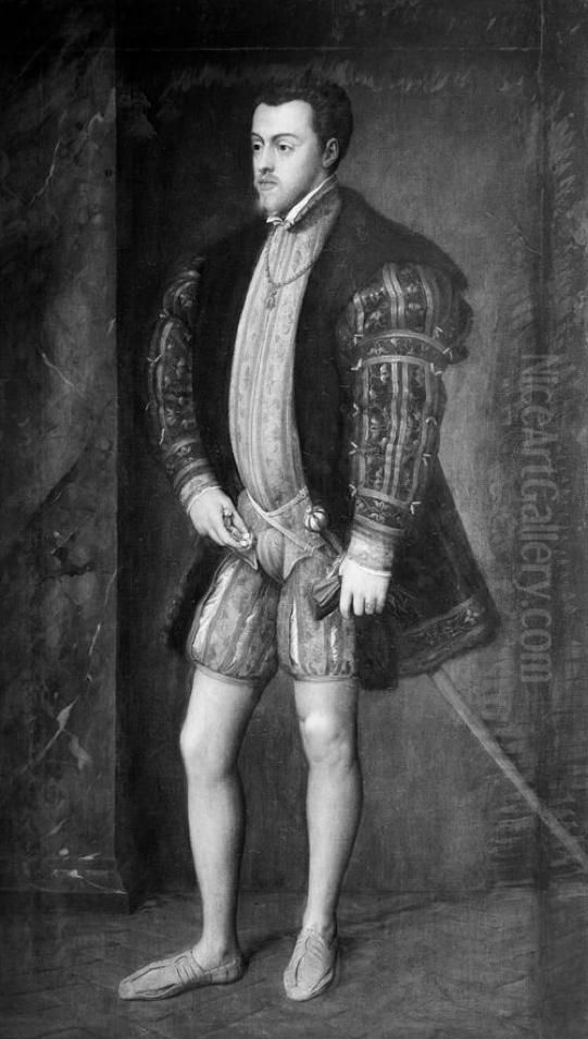 Philip II of Spain Oil Painting by Titian