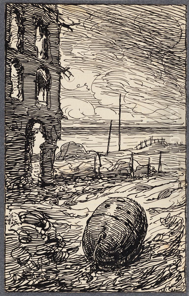 Ypres Remember Oil Painting by Alfred Ost