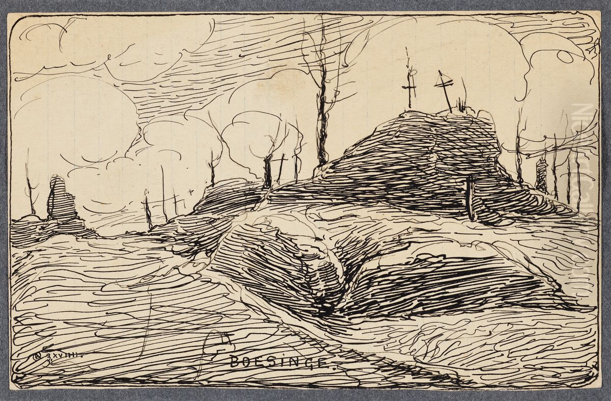 Ypres Remember Oil Painting by Alfred Ost