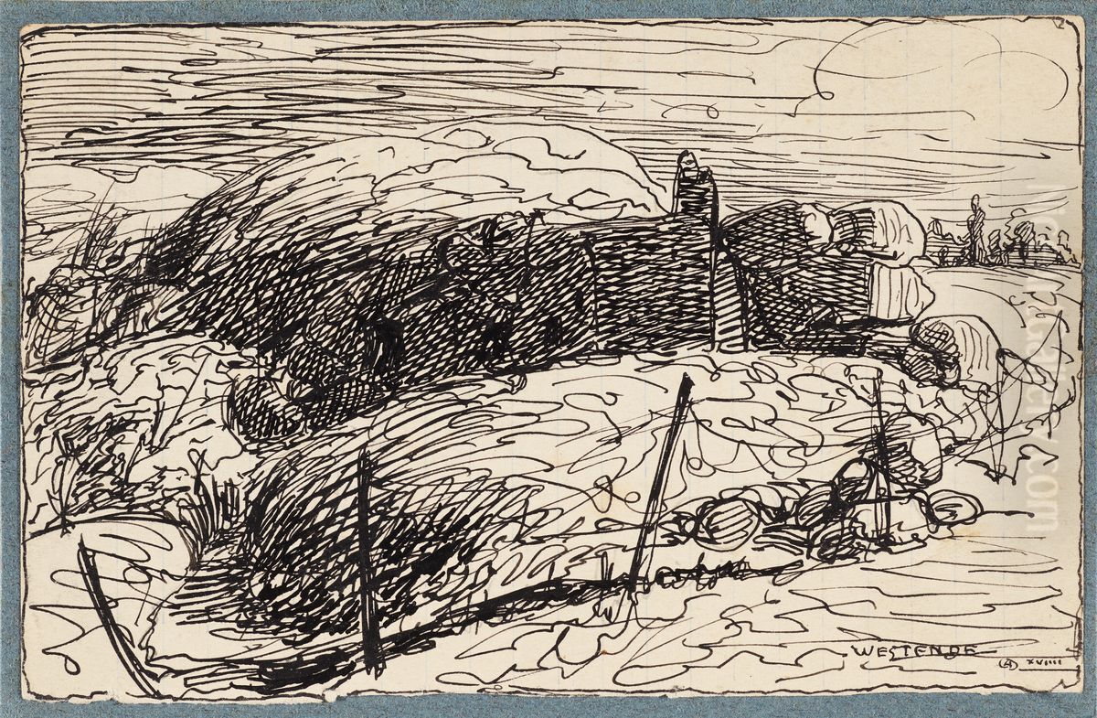 Ypres Remember Oil Painting by Alfred Ost