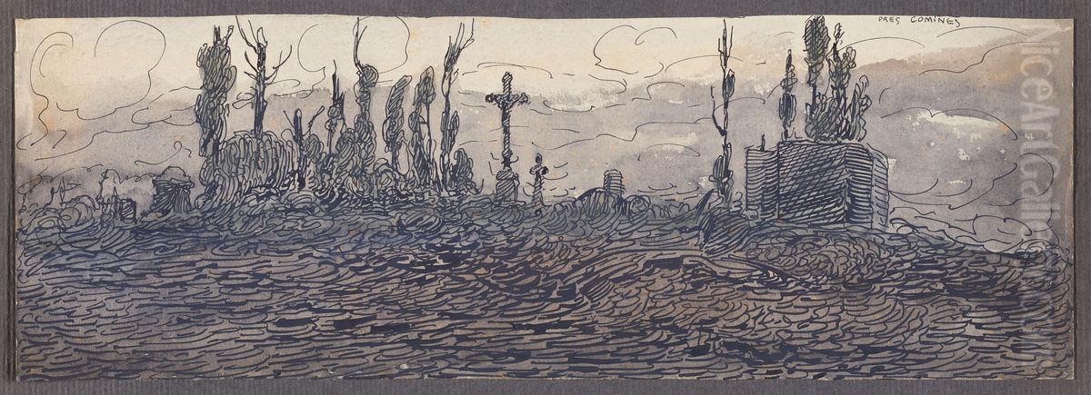 Ypres Remember Oil Painting by Alfred Ost