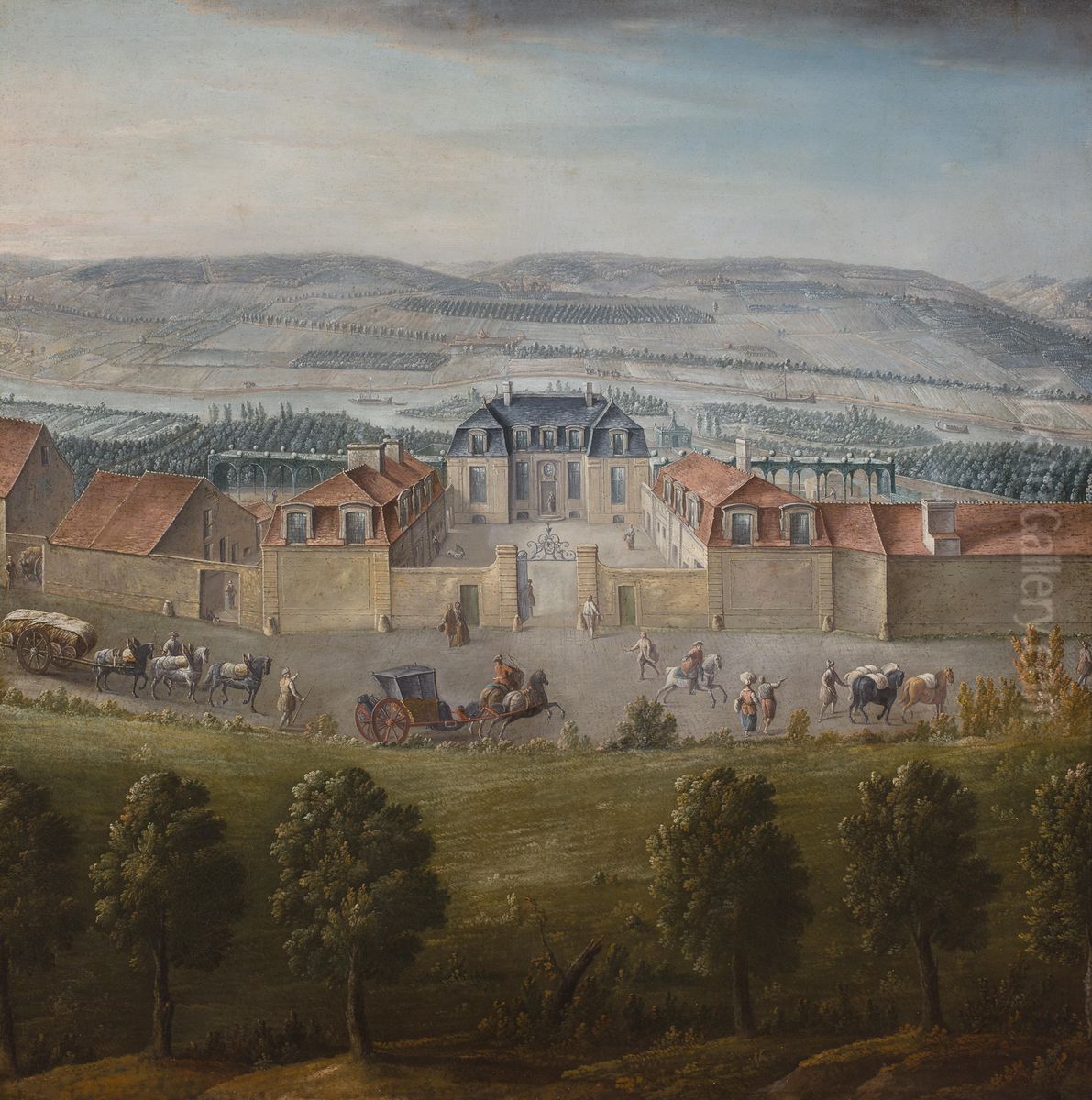 A French estate Oil Painting by unknown