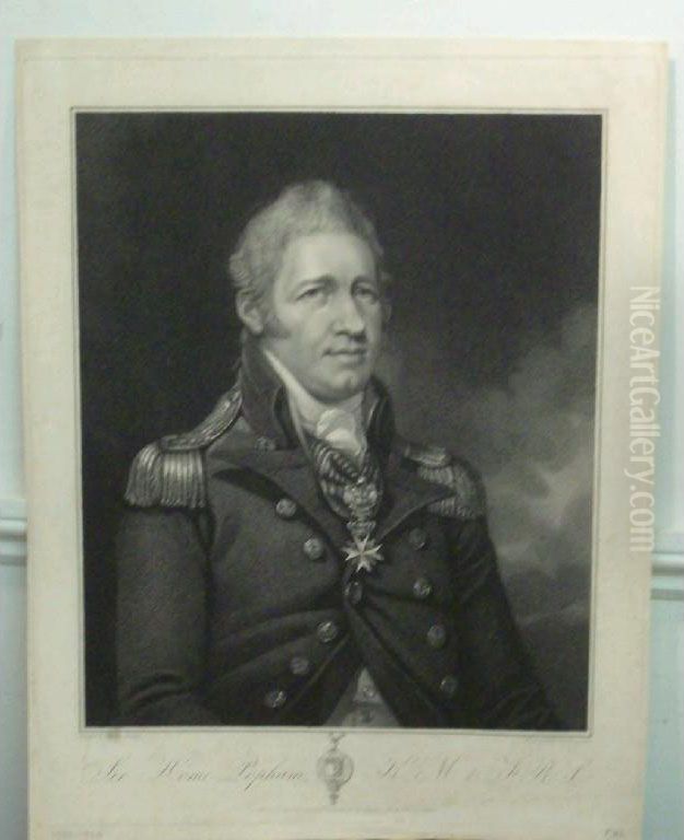 Sir Home Popham Oil Painting by Antoine Cardon