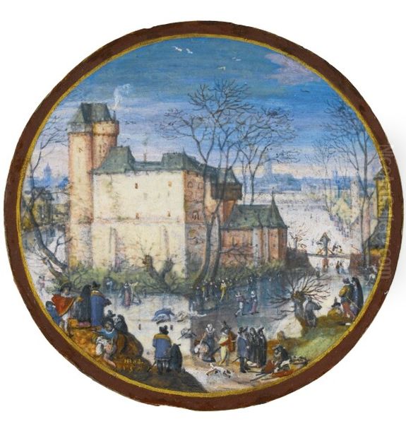 Sommer Oil Painting by Hans Bol