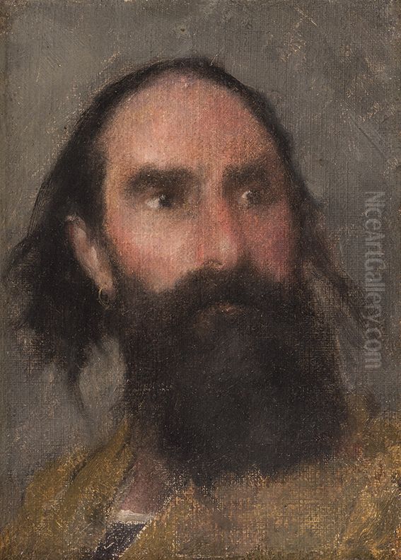 A look of horror Oil Painting by William John Wainwright