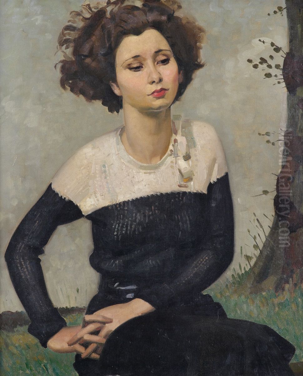 A Mulatto Oil Painting by Percy Shakespeare