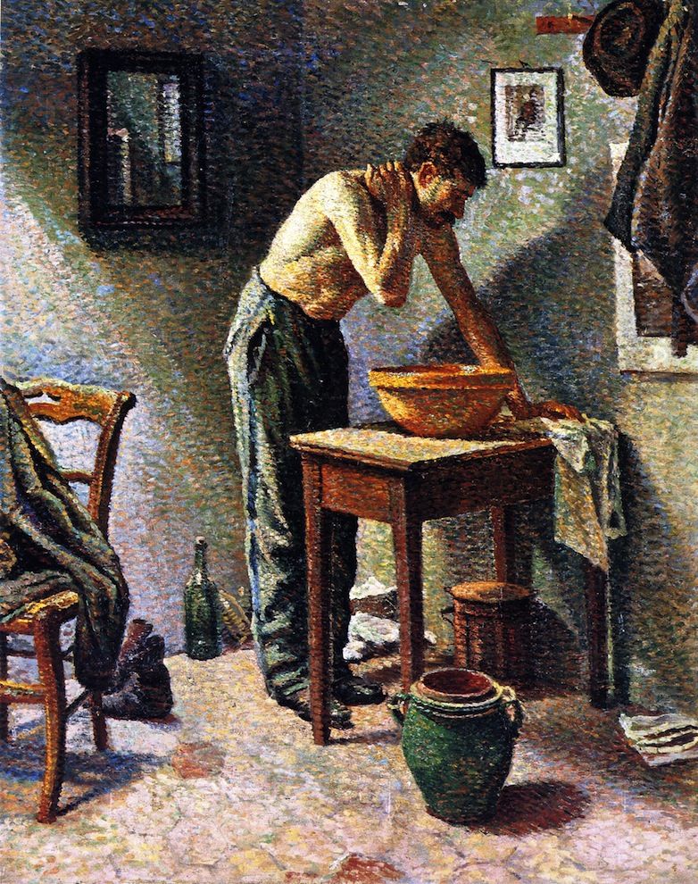 <<Tcatera (trutca ke Luce)>> Oil Painting by Maximilien Luce