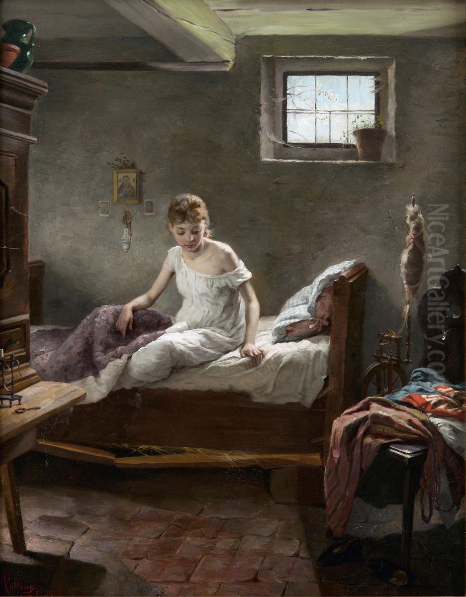 Am Morgen Oil Painting by unknown