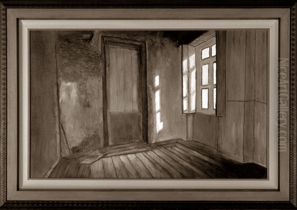 The Sadness Oil Painting by Sergio Valle Duarte