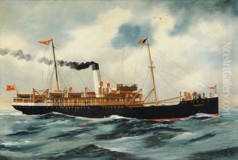 SSDewsbury Oil Painting by Harry J. Jansen