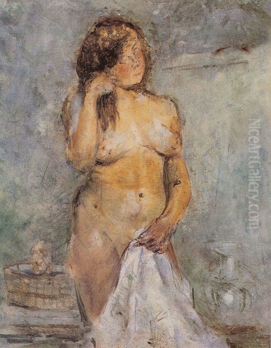 Bather Oil Painting by Vladimir Tatlin