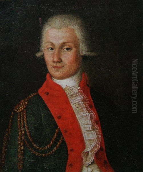 A. F. Katenin Oil Painting by Grigory Ostrovsky