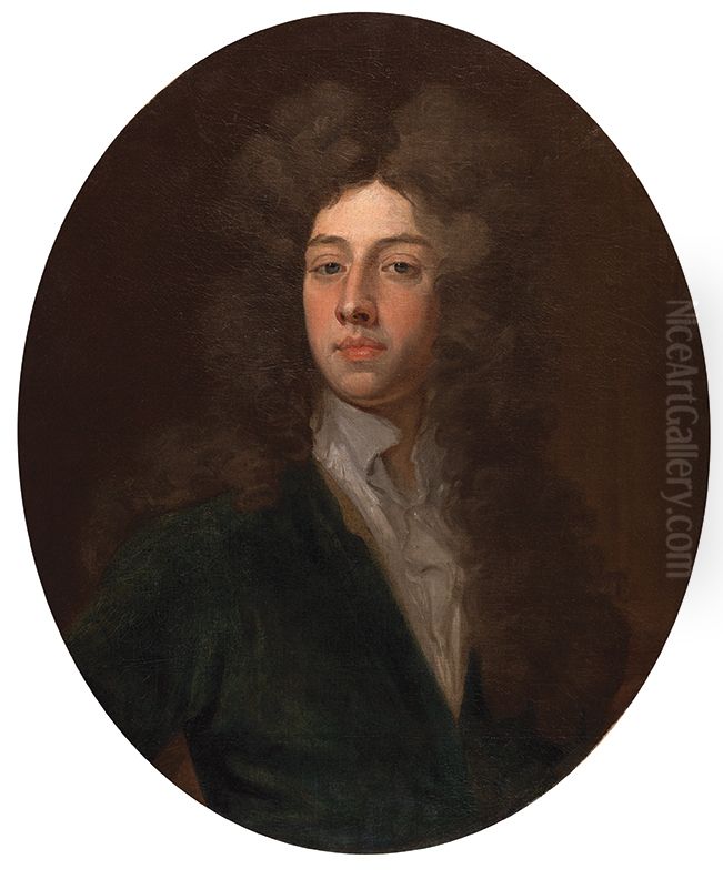 A 'Three-quarter' Gentleman. Oil Painting by unknown