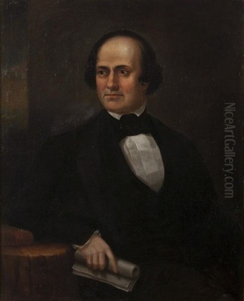 Aaron Ward, Major General of the New York Militia and Member of Congress. Oil Painting by unknown