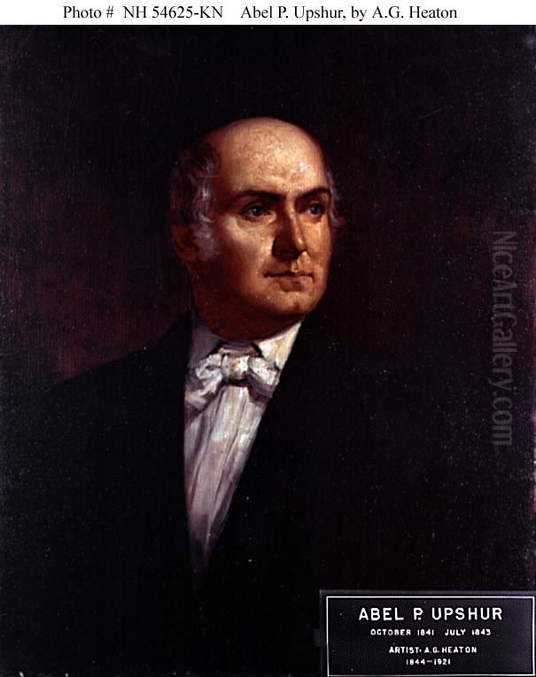 Abel P Upshur Oil Painting by unknown