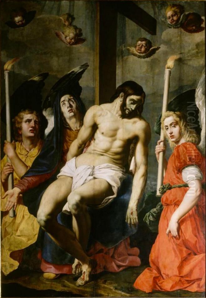 Pieta Oil Painting by Abraham Janssens I