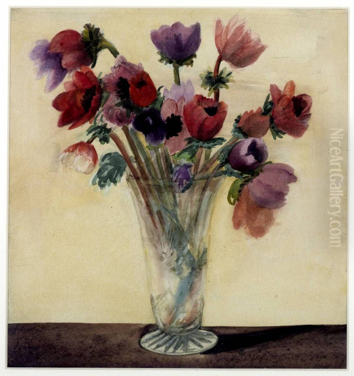 Anemones Oil Painting by unknown