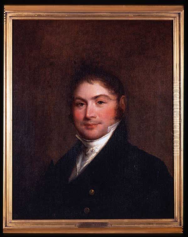 Abraham Touro (1777-1822) Oil Painting by Gilbert Stuart