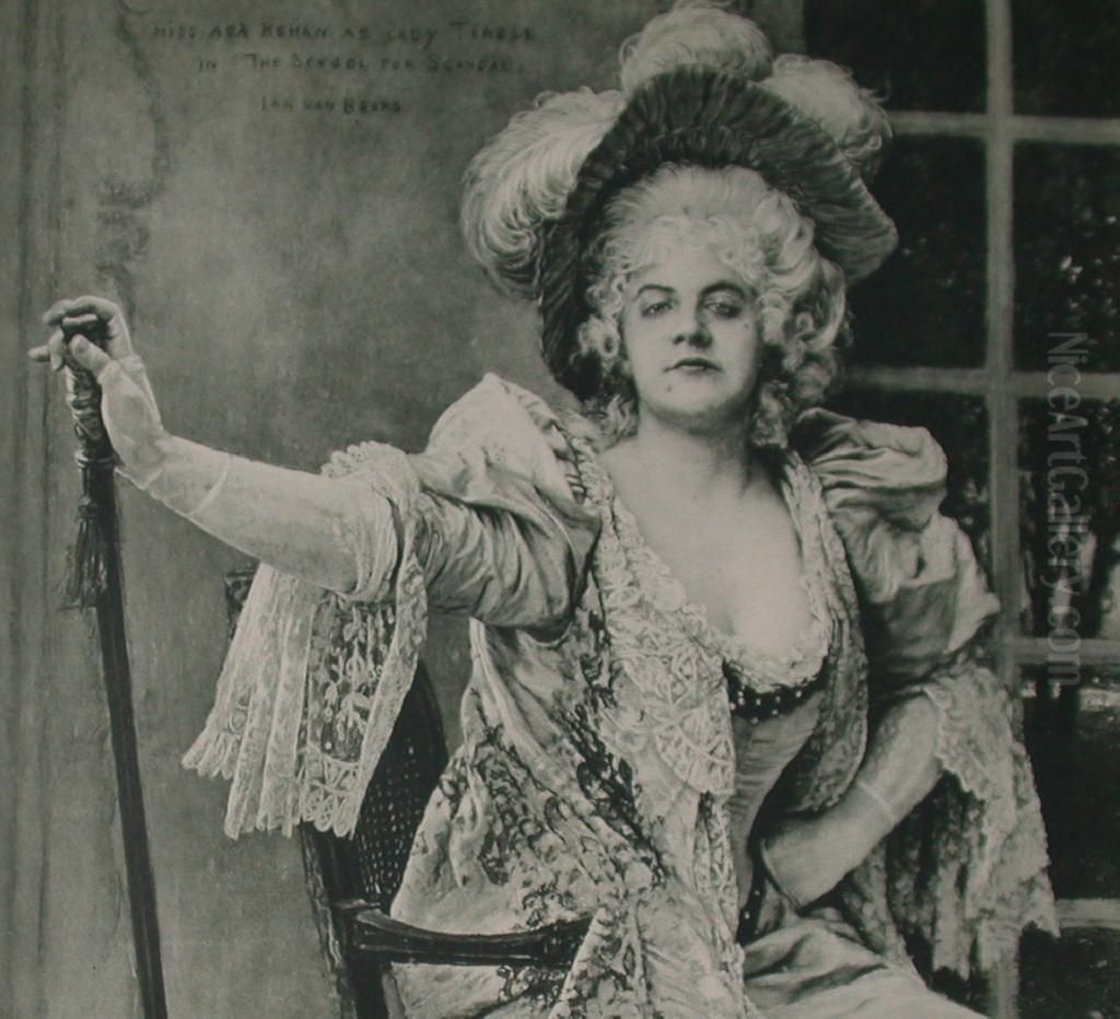 Ada Rehan as Lady Teazle in 