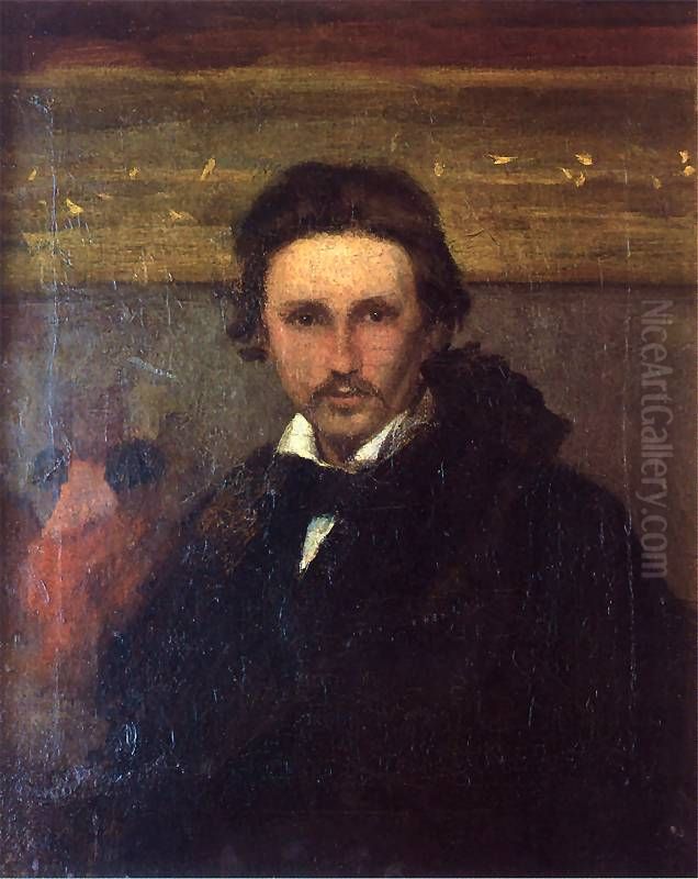 Antoni Sygietynski portrait Oil Painting by Albert Chmielowski