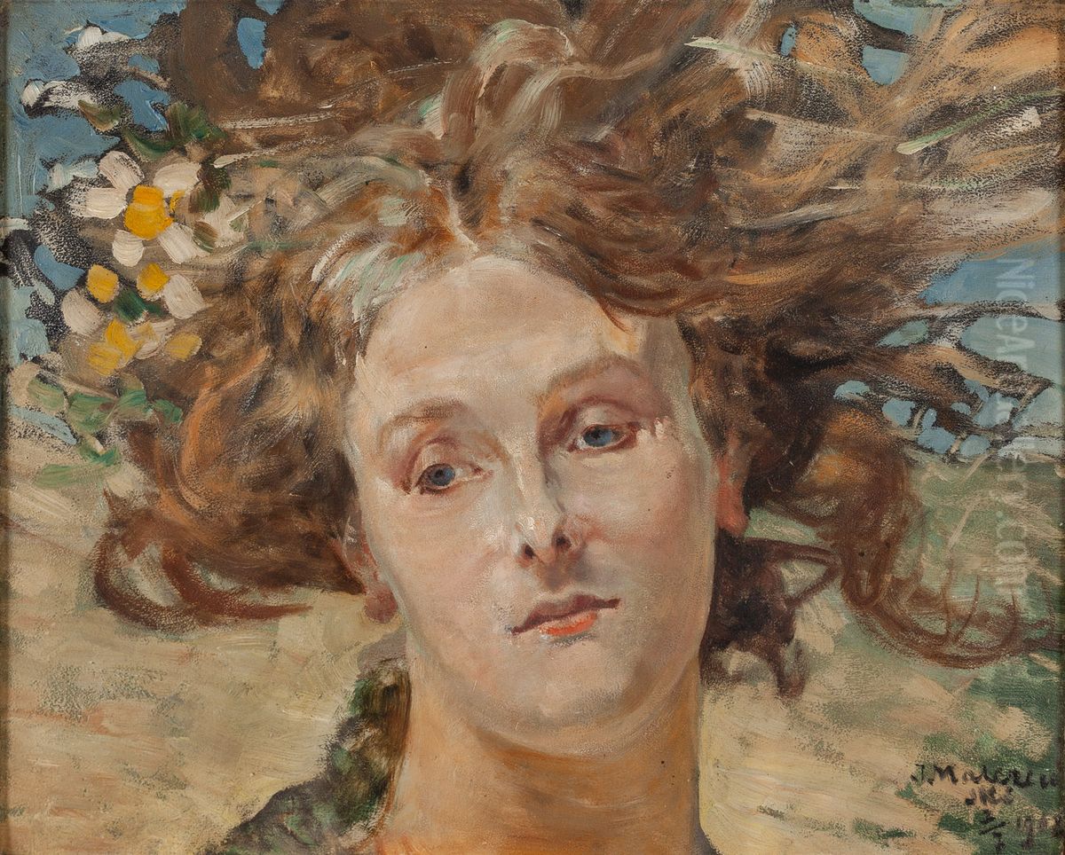 Primavera Oil Painting by Jacek Malczewski