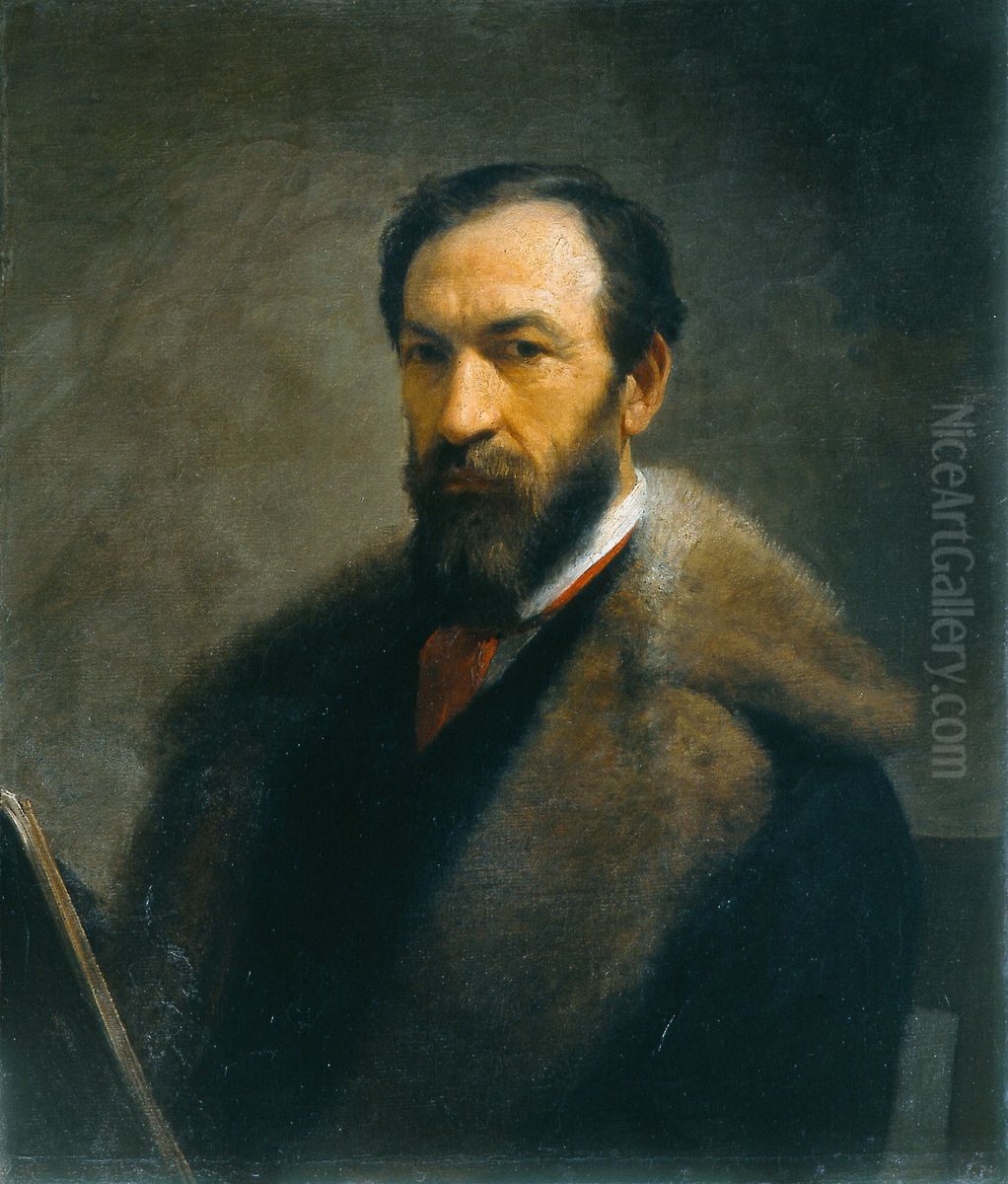 Ritratto di Massimiliano Malatesta Oil Painting by Adeodato Malatesta or Malatesti