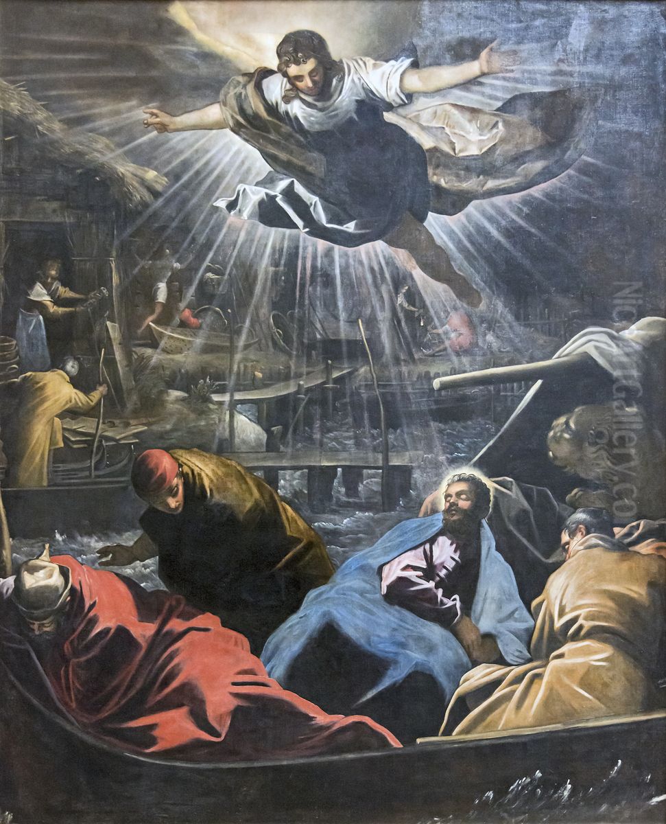 St. Mark's Dream Oil Painting by Jacopo Tintoretto