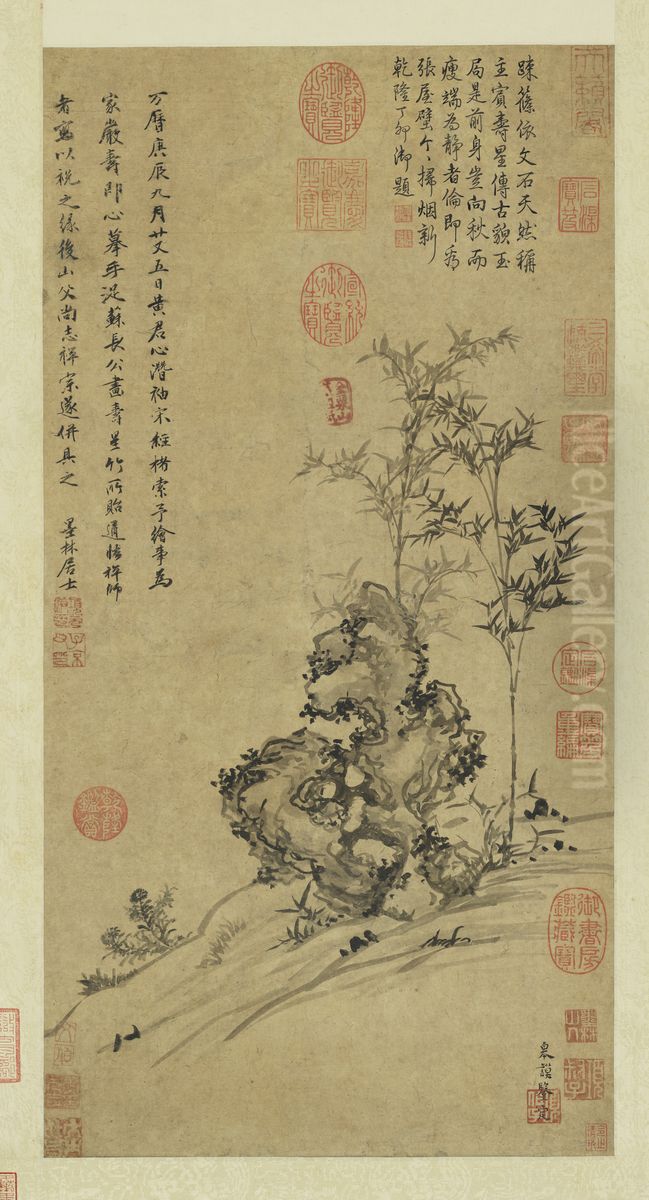 <<ming xiang yuan bian fang su shi shou xing zhu zhou>> Oil Painting by Xiang Yuanbian