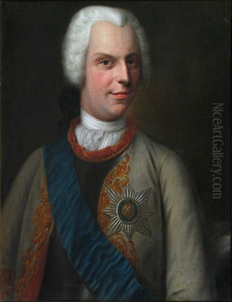 Adolf Frederick of Sweden Oil Painting by Unidentified painter
