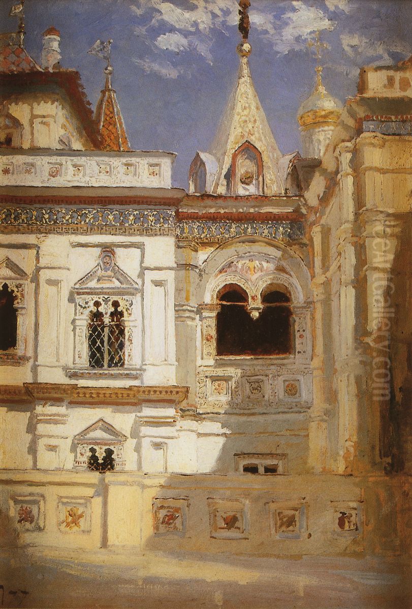 Terem Palace. Exterior Oil Painting by Vasily Polenov