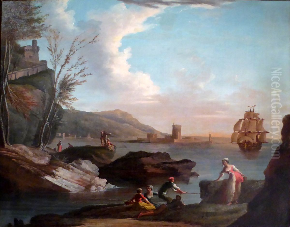 Marine Oil Painting by Joseph Vernet