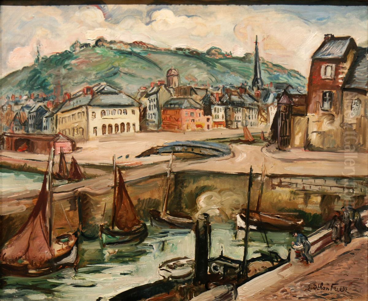 Honfleur. Oil Painting by Othon Friesz