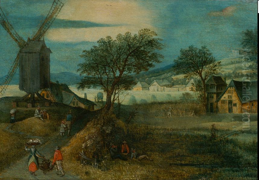 Summer Oil Painting by Adriaen Van Stalbemt