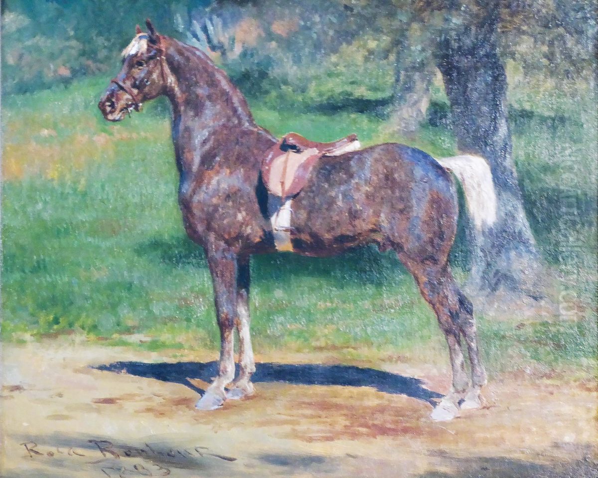 Pferd Oil Painting by Rosa Bonheur