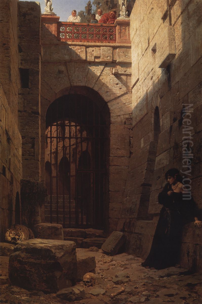 Caesar's joy Oil Painting by Vasily Polenov