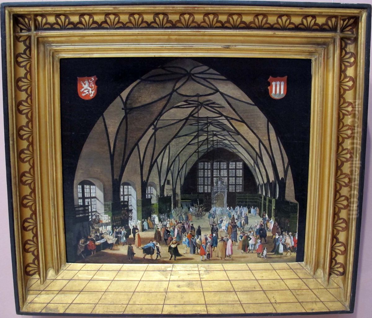 Vladislav Hall Oil Painting by Aegidius Sadeler