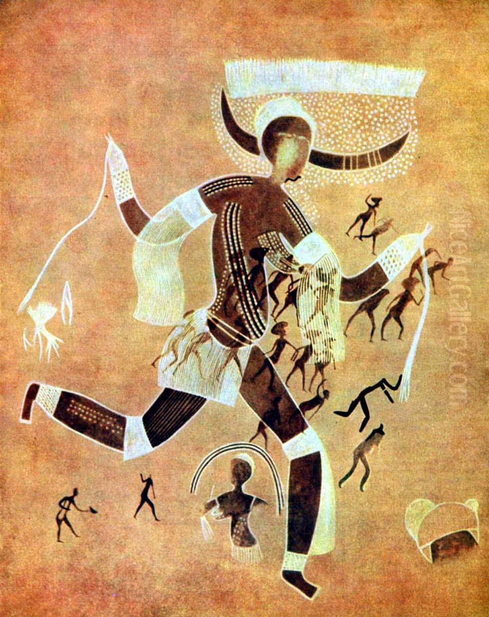 Weisse Dame von Auahouret Oil Painting by unknown