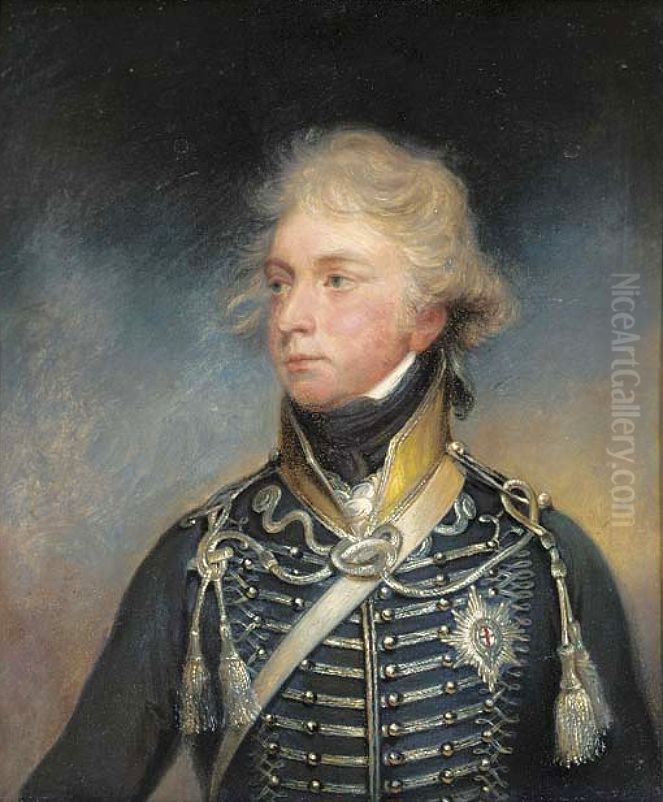 Portrait ofGeorge IV(1762-1830) in uniform Oil Painting by William Beechey