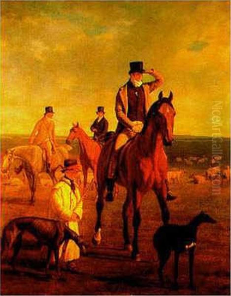 Lord Rivers Oil Painting by Jacques-Laurent Agasse