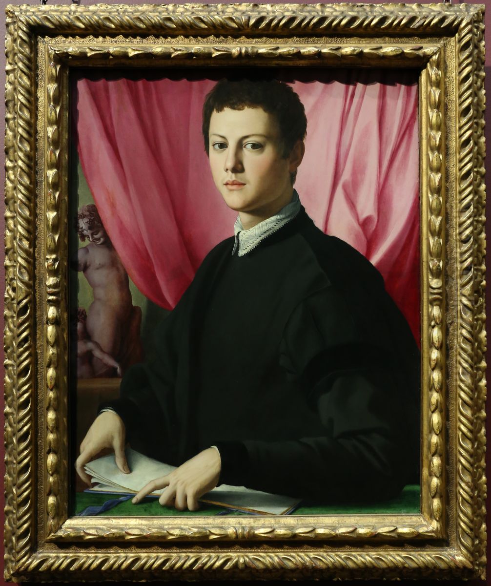 ritratto di giovane uomo Oil Painting by Bronzino