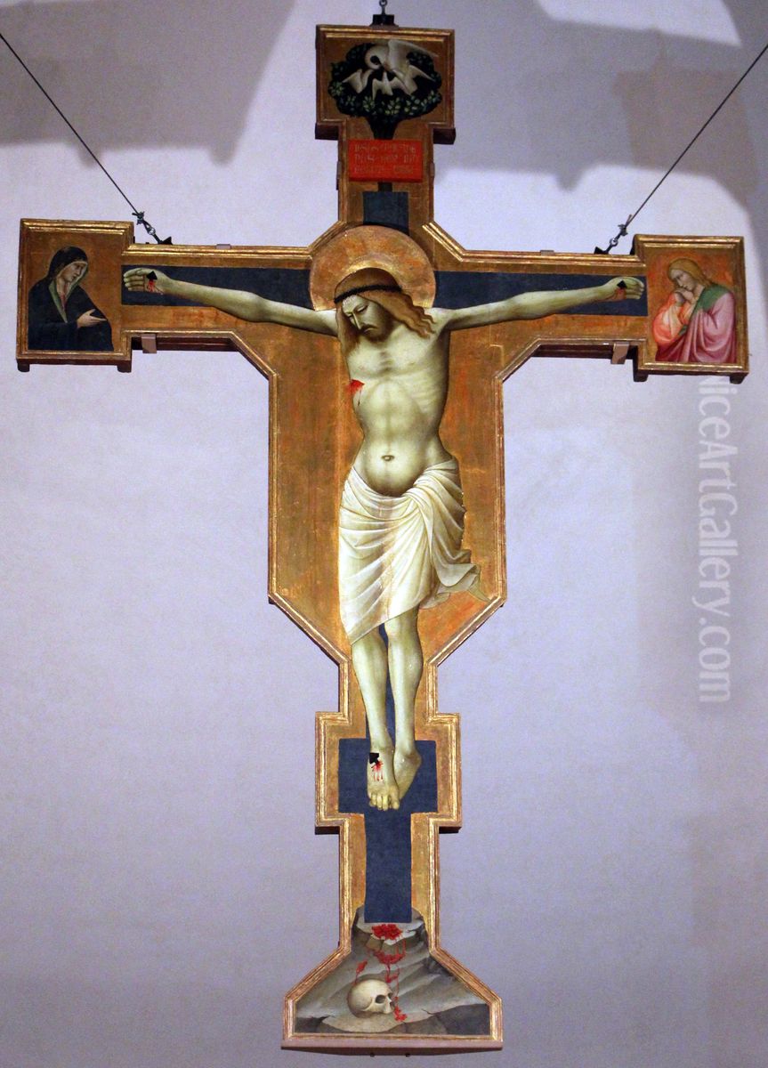 crocifisso di sesto Oil Painting by Agnolo Gaddi