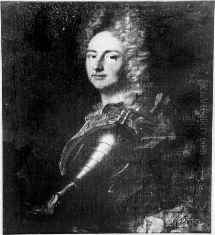 Portrait ofChristian III, Count Palatine of Zweibrucken Oil Painting by Hyacinthe Rigaud