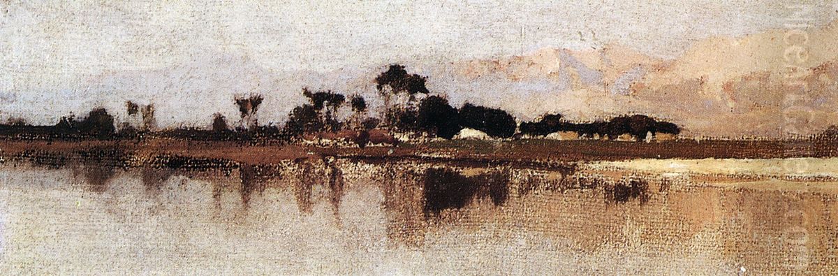 Nil bliz Karnaka Oil Painting by Vasily Polenov