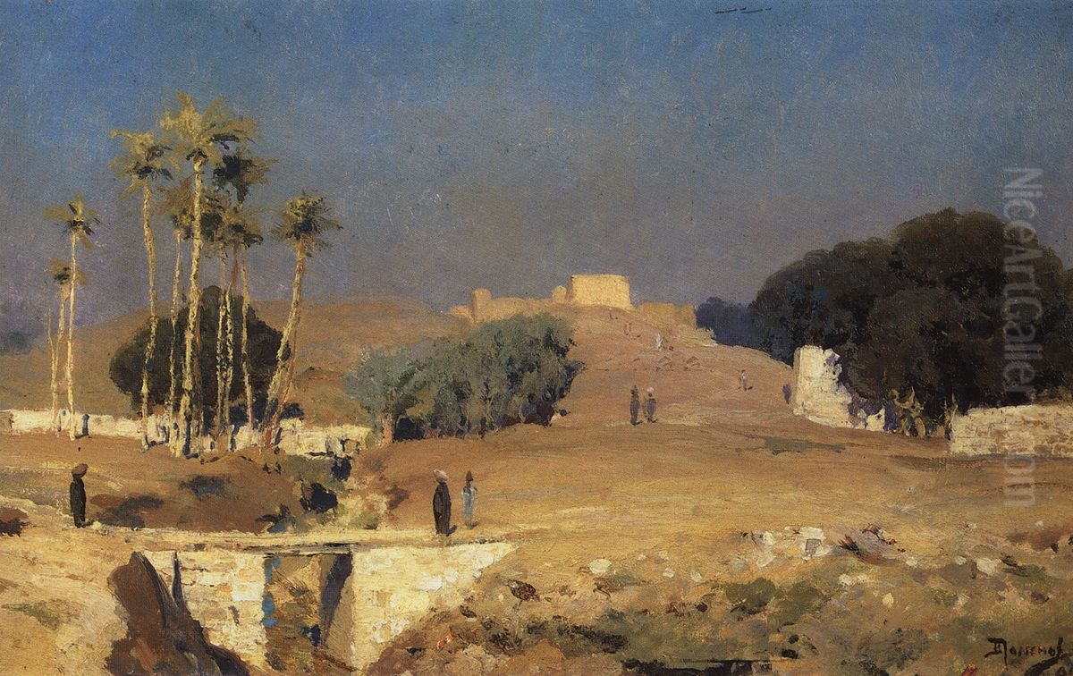 Za starym Kairom Oil Painting by Vasily Polenov