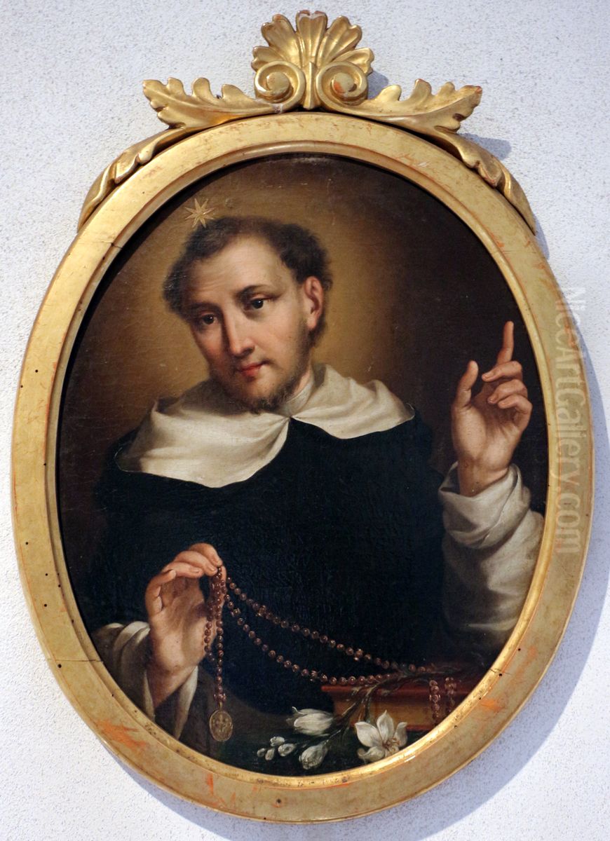 San Domenico Oil Painting by Agostino Ugolini