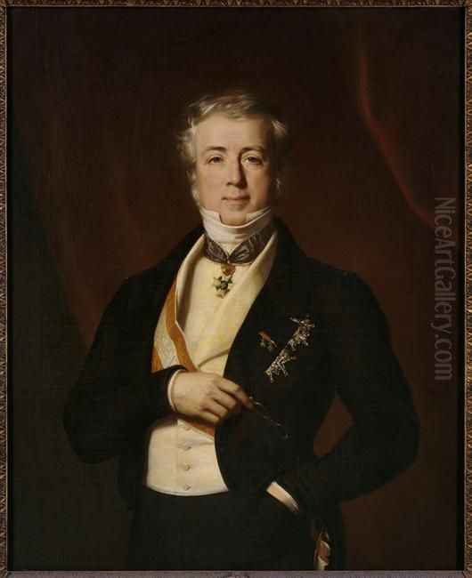 Alexandre Aguado, marquis de Las Marismas (1784-1842) Oil Painting by unknown