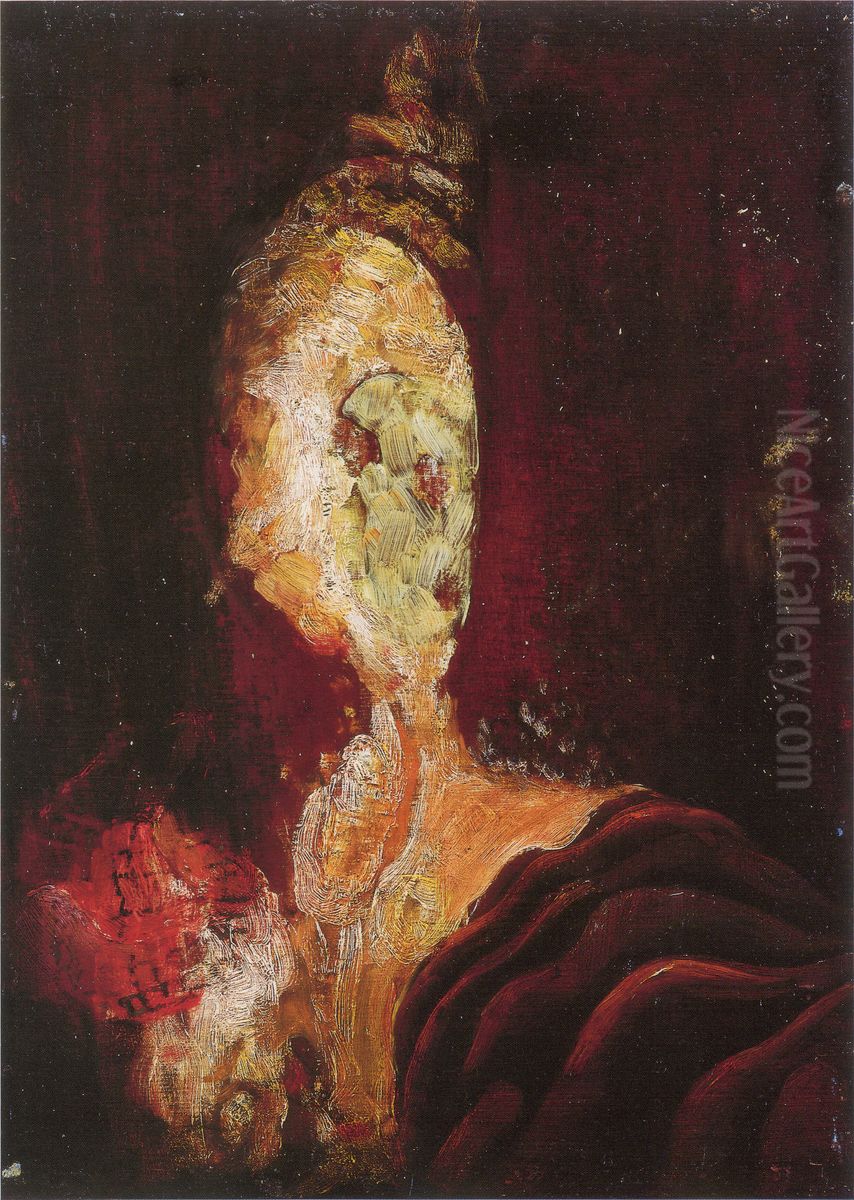 Lady Oil Painting by Aimitsu